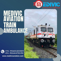 Medivic Aviation Train Ambulance Services in Vellore  provides a trouble-free medical transport