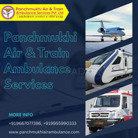 Panchmukhi Low Cost Train Ambulance from Ranchi to Delhi- Safety is our priority - 1