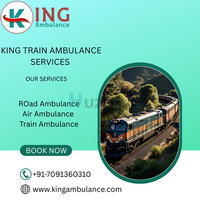 Book King Ambulance service in Pune now to take care of your injured patient - 1