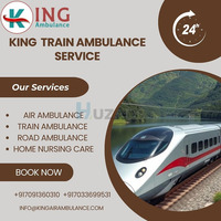 King Train Ambulance Service in Indore transfers your patient in a hassle-free manner - 1