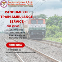 Panchmukhi Train Ambulance in Patna- Long Distance Medical Transfer