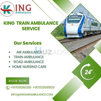 King Train Ambulance Service in Jamshedpur provides a safe transfer facility to your patient - 1