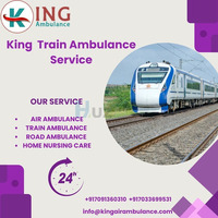 King Train Ambulance Service in Bhopal provides safest and life care transport  patients - 1