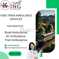 Book King Train Ambulance Service to transport your patient in Ranchi