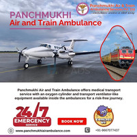 Select Advanced Air Ambulance in Guwahati with Superior Medical Amenities