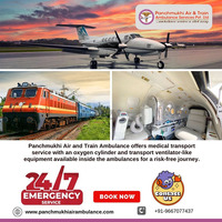Highly Trusted Air Ambulance from Patna with Excellent Medical Accessories