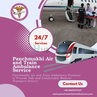 Superb Air Ambulance from Kolkata with Magnificent Medical Accessories