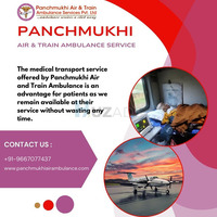 Take Trusted Air Ambulance in Ernakulam with a Skilled Medical Team