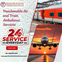 Hire Top-level Panchmukhi Air and Train Ambulance Service in Aurangabad with ICU Setup - 1