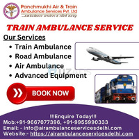 Panchmukhi Train Ambulance in Ranchi – Top-of-the-line equipment offered on-board