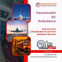 Book an Air Ambulance from Kolkata with Unique Medical System