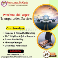 Panchmukhi Dead Body Transfer in Delhi by Air Cargo- swift and reliable transportation