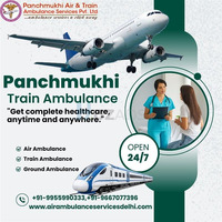 Panchmukhi ICU Train Ambulance in Patna- Safety records maintained while shifting