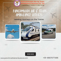 Transfers by Panchmukhi Train Ambulance in Patna are managed with utmost ease