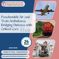Panchmukhi Train Ambulance Service in Ranchi is always available for transfers
