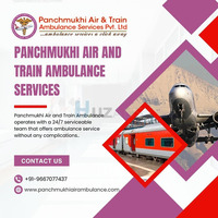 Take an Air Ambulance in Guwahati with Magnificent Medical Tools via Panchmukhi