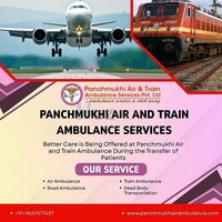 Hire Panchmukhi Air and Train Ambulance Service in Lucknow with an Advanced ICU Facility