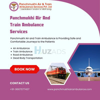 Select an Air Ambulance in Hyderabad with a Complete Medical System by Panchmukhi