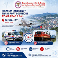 Get the Service That Is Required During Critical Times at Panchmukhi Air Ambulance in Guwahati