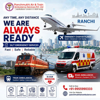 Hire the Best Panchmukhi Air Ambulance in Ranchi, Which Provides Timely Medical Transfers