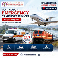Now, the Panchmukhi Air Ambulance Service in Guwahati Offer Easy Transfers