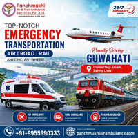 Panchmukhi Air Ambulance Service in Guwahati to Provide the Best Medical Setup