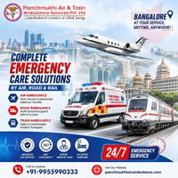 Panchmukhi Air and Train Ambulances in Bangalore Provide Reliable and Patient Care