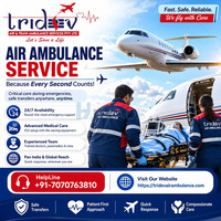 Tridev Air Ambulance Services in Guwahati Best Provider in Northeast India