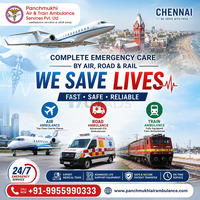 Panchmukhi Air Ambulance for a Quick and Efficient Transfer of Your Sick Patients in Chennai