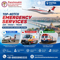 Panchmukhi Air Ambulance Service in Patna | Emergency Medical Transport Available 24/7