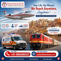 Panchmukhi Air Ambulance Service in Varanasi Offers Team of Doctors to Care for Patients