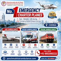 Panchmukhi Air and Train Ambulance in Chennai- Lifeline in Moments of Emergency