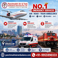 Panchmukhi Air Ambulance from Ernakulam - Critical Care Team Follows You Onboard