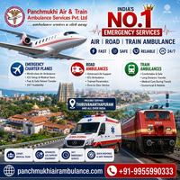 Panchmukhi Hi Tech Air Ambulance in Thiruvananthapuram- Medical Evacuation Arranged