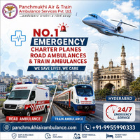 Get Excellent Care during Your Travel with Panchmukhi Air Ambulance in Hyderabad