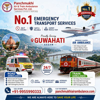Panchmukhi Air Ambulance in Guwahati Provides Excellent Patient Transportation Services