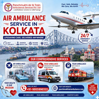 Get Safe, Convenient Patients by Panchmukhi Air Ambulance Service in Kolkata