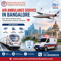 Use Panchmukhi Air Ambulance in Bangalore; It's the Best Option for Patient Transfer