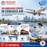 Use Panchmukhi Air Ambulance Service in Ernakulam to Transport Emergency Patients