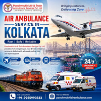 Panchmukhi Air Ambulance Service in Kolkata Offers Essential Medical Transport for Patients