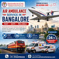 Book Panchmukhi Air Ambulance Service in Bangalore for a Safe and Secure Transfer