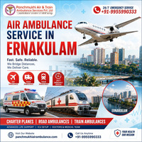 Use Panchmukhi Air Ambulance in Ernakulam for Life-Saving Patient Transfers