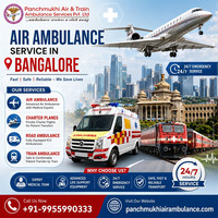Use Panchmukhi Air Ambulance in Bangalore, Which Provides Reliable Patient Transportation - 1