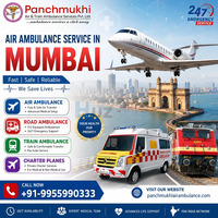 Panchmukhi Air Ambulance in Mumbai Provides Life-Saving Medical Equipment - 1