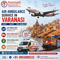The Panchmukhi Air Ambulance in Varanasi Helps Transfer Patients to Other States - 1