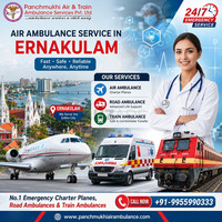 Get the Best Transfer Service—Panchmukhi Air Ambulance in Ernakulam - 1