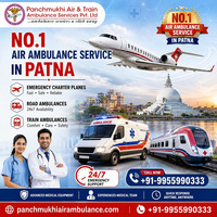 Panchmukhi Air Ambulance in Patna- Continuous Safety and Care - 1