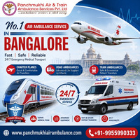 Use the Panchmukhi Air Ambulance in Bangalore as an Advanced Solution - 1