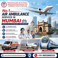 Panchmukhi Air Ambulance in Mumbai Transports Patients without Danger - 1