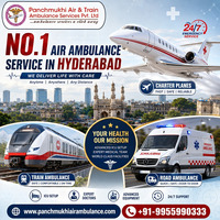 Panchmukhi Hi Tech Air Ambulance in Hyderabad - Critical Care Transfer Arranged Promptly - 1